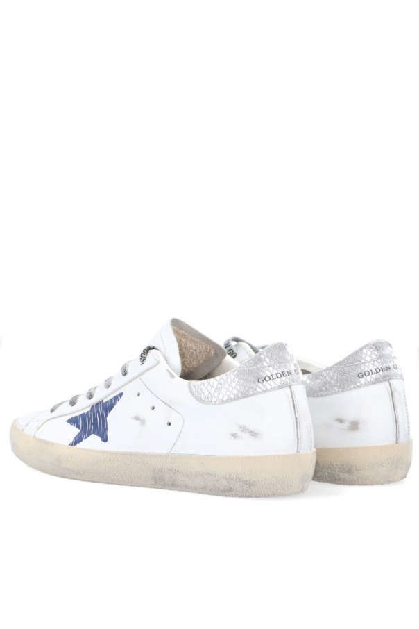 スニーカー Golden  'Superstar Classic' Sneakers Golden Goose | Superstar Sneaker Lizard Printed Star & Heel